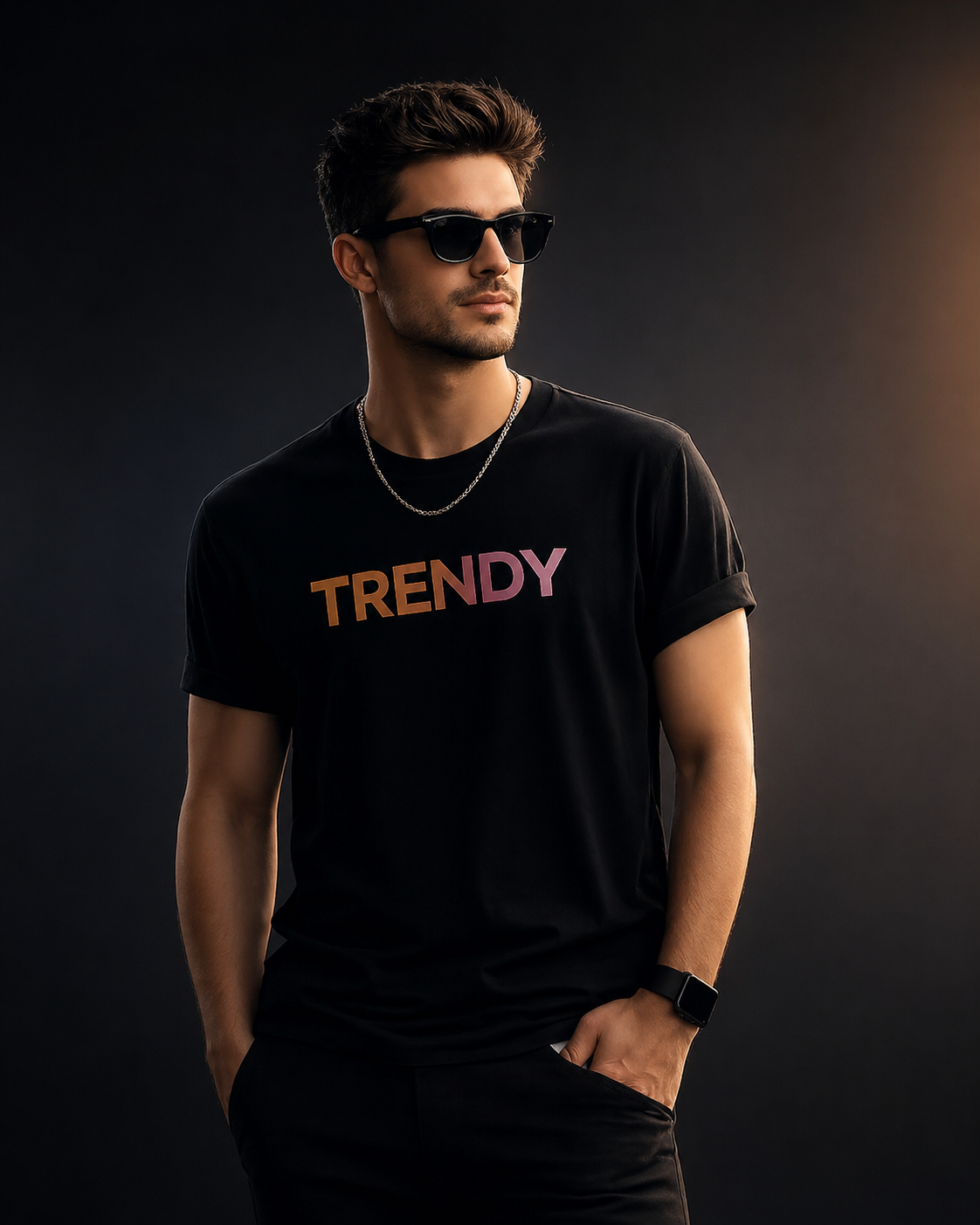 Trendy Tees ecommerce project visual